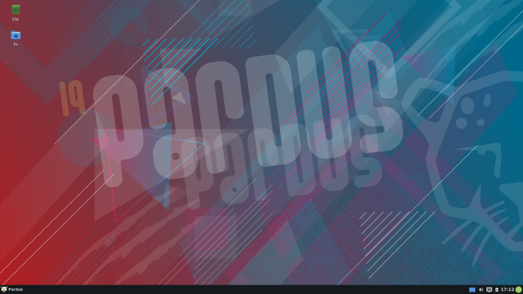 Pardus19 Masaüstü Xfce