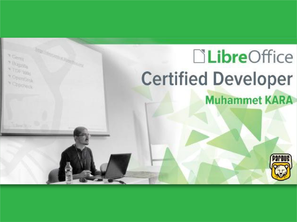 LibreOffice Sertifikası Muhammet Kara