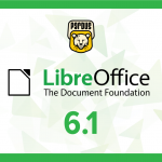 LibreOffice 6.1 sürümü yayınlandı