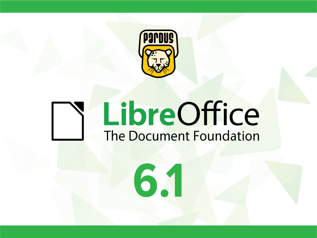 LibreOffice 6.1 sürümü yayınlandı