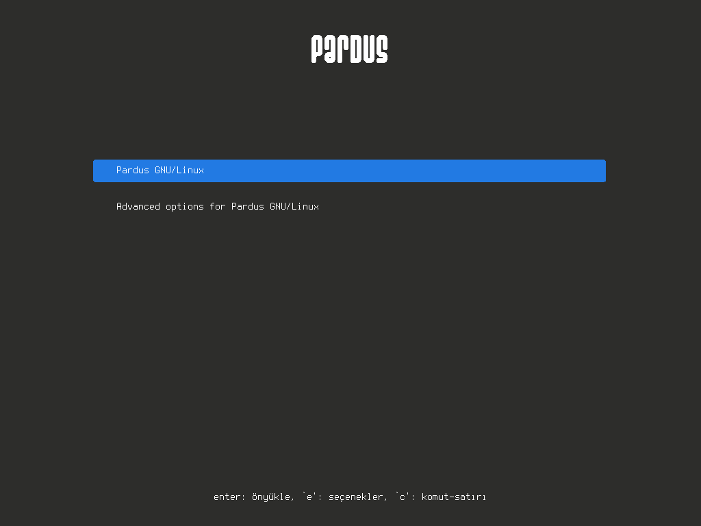 Pardus 21 Kurulum Kılavuzu